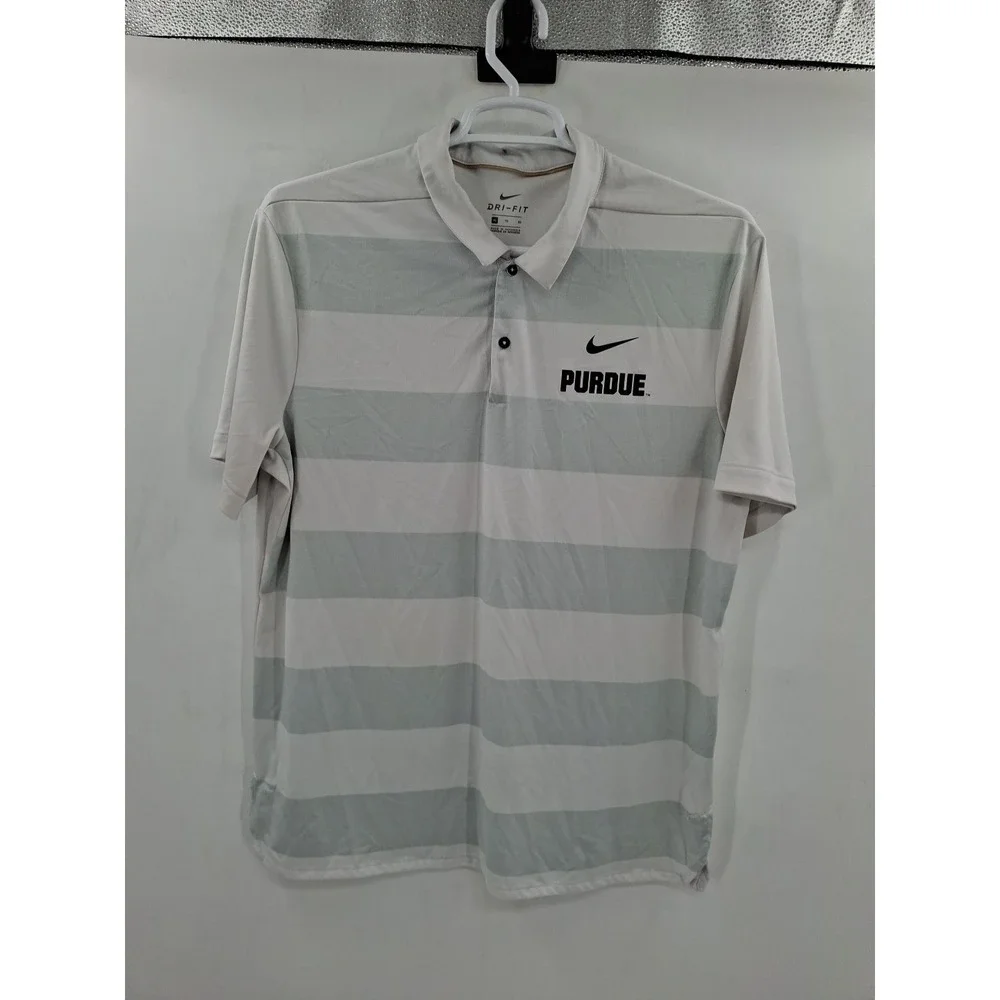 Nike Dri-Fit Mens XL Purdue Boilermakers‎ Polo Shirt